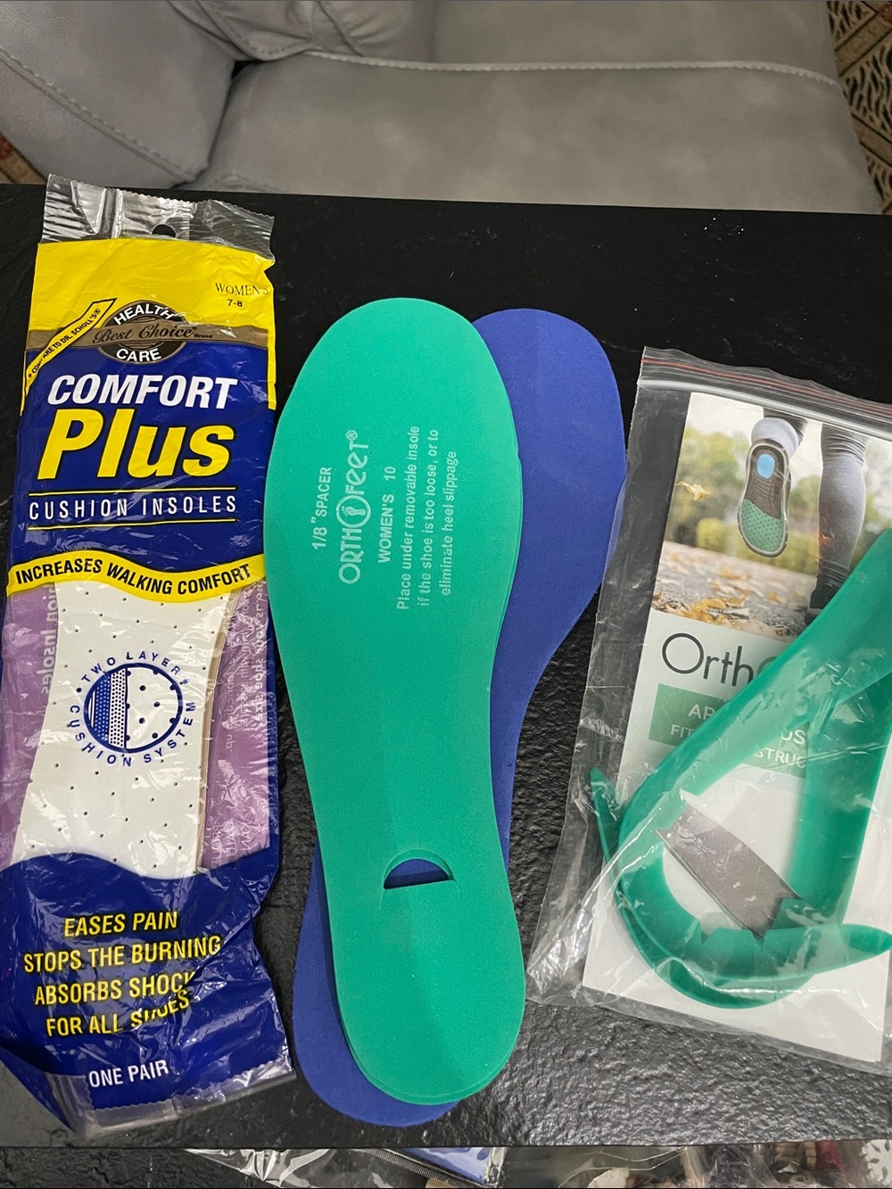comfort plus by Predictions Green Cushion Insoles by comfort plus by Predictions